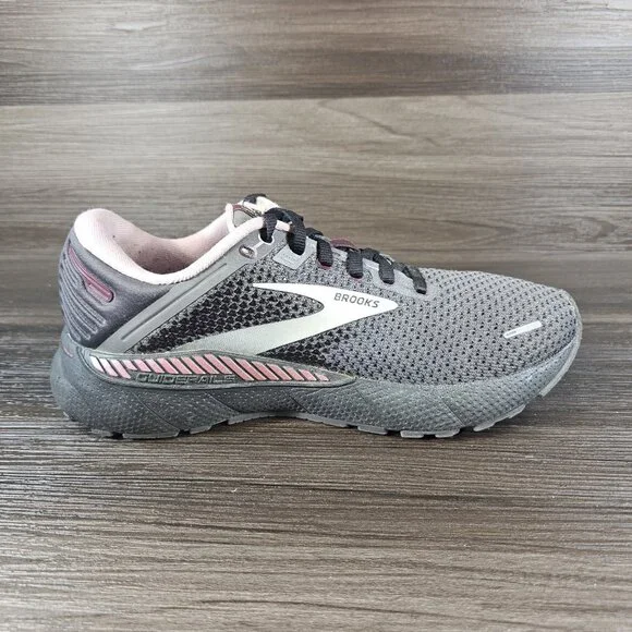 Brooks Adrenaline 22 GTS Rose Gray Shoes Sneakers 1203531B015 - Women's Size 10 - Picture 13 of 16